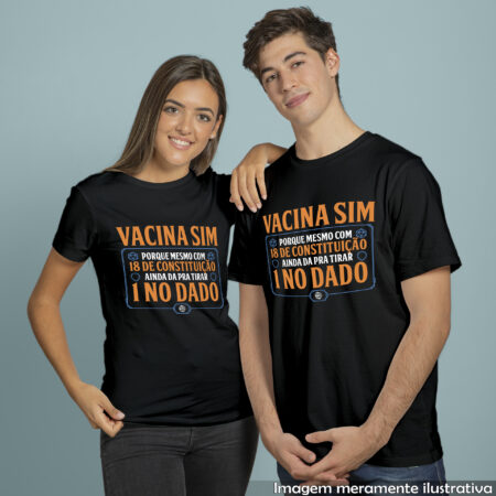 Camiseta Vacina Sim