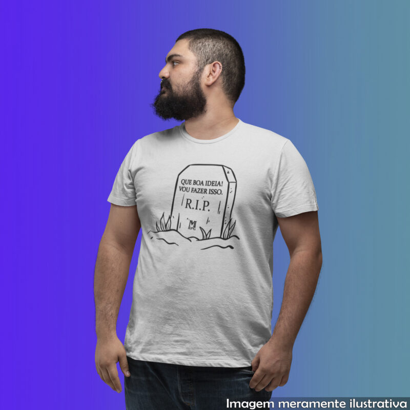 Camiseta Manga Curta Que Boa Ideia