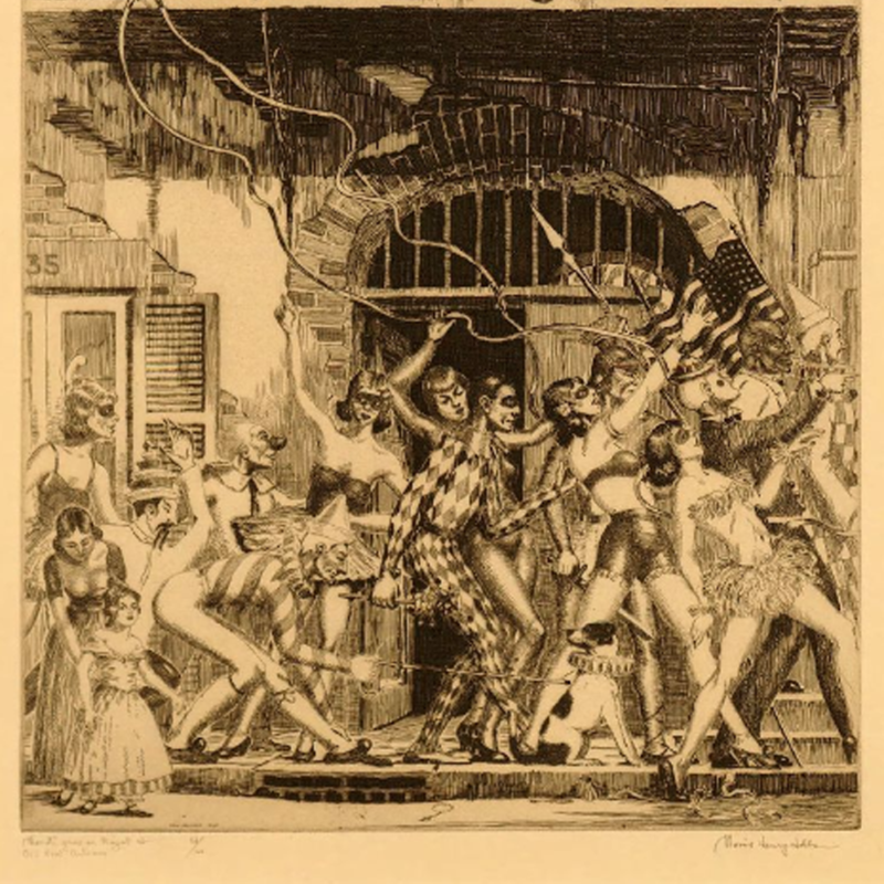 Os frequentadores do Carnaval do século XIX