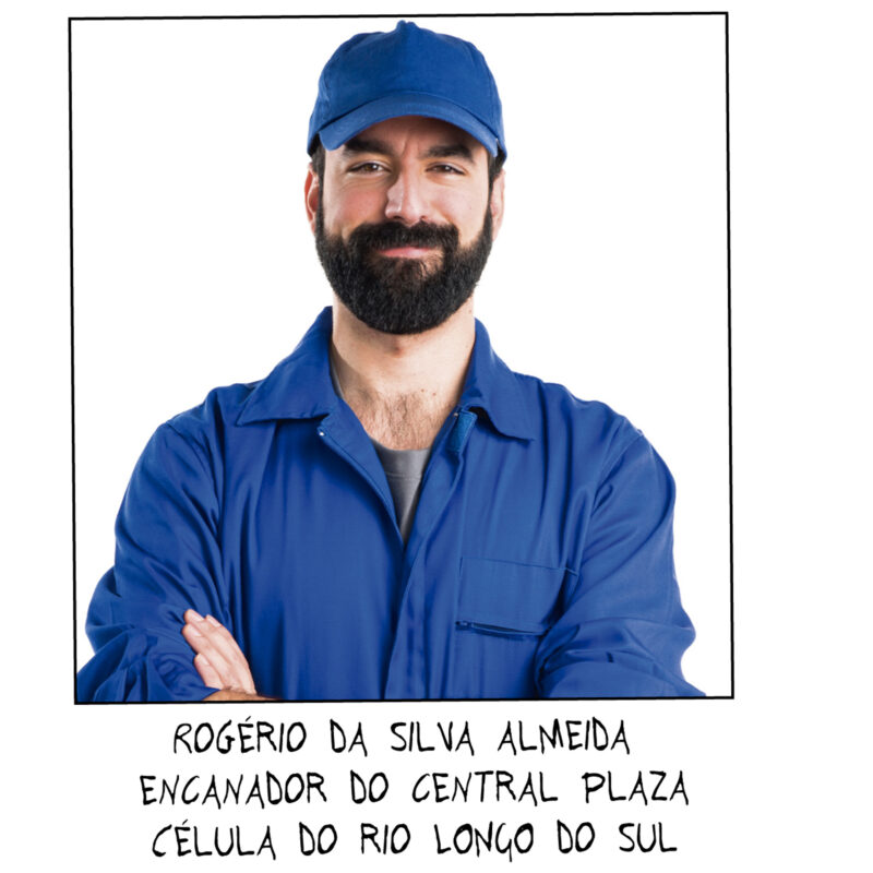 Rogerio da Silva Almeida Encanador do Central Plaza